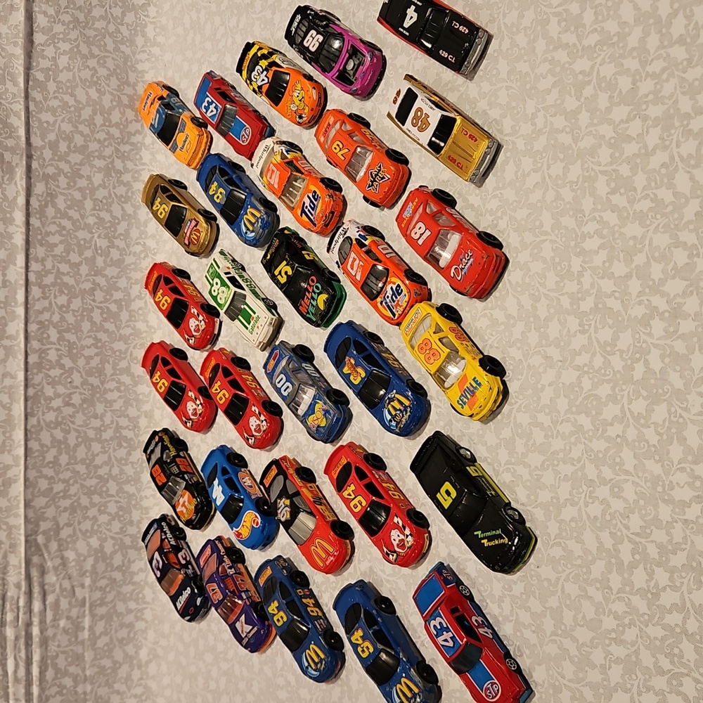 Vintage 90's early 2000's 1:64 Nascar Car Collection